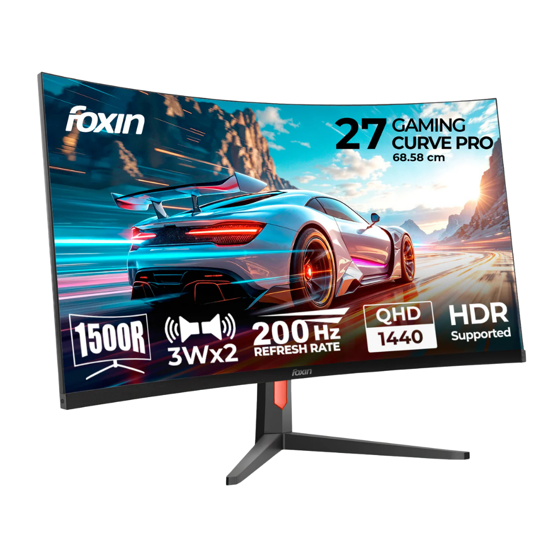 Phantom Pro 27 Inch Curved Monitor