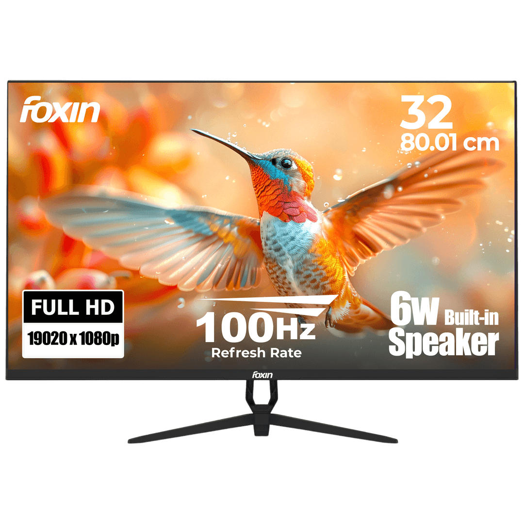 Elite 32 Inch Full HD LED Monitor - Black