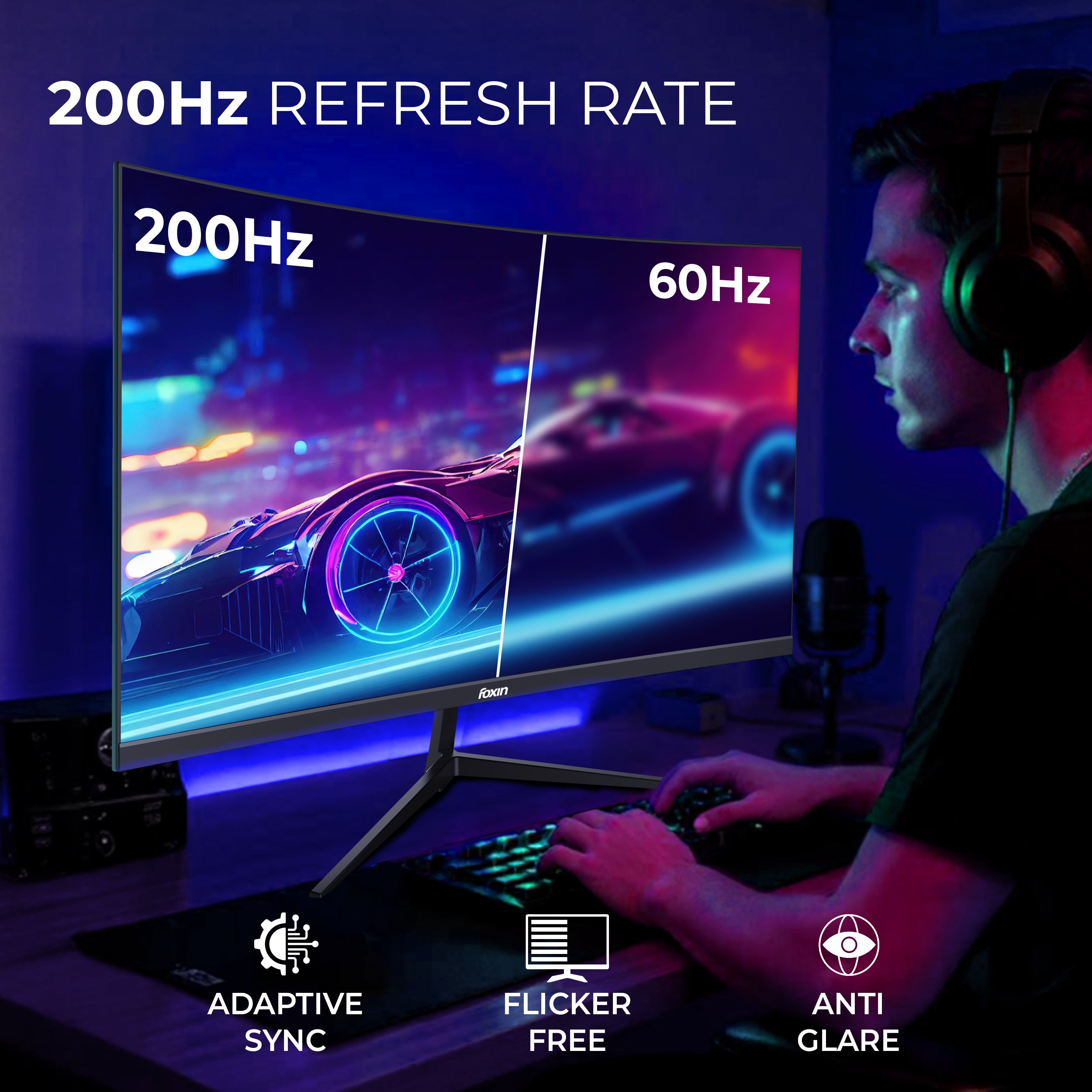 Phantom 27 Inch Curved Monitor