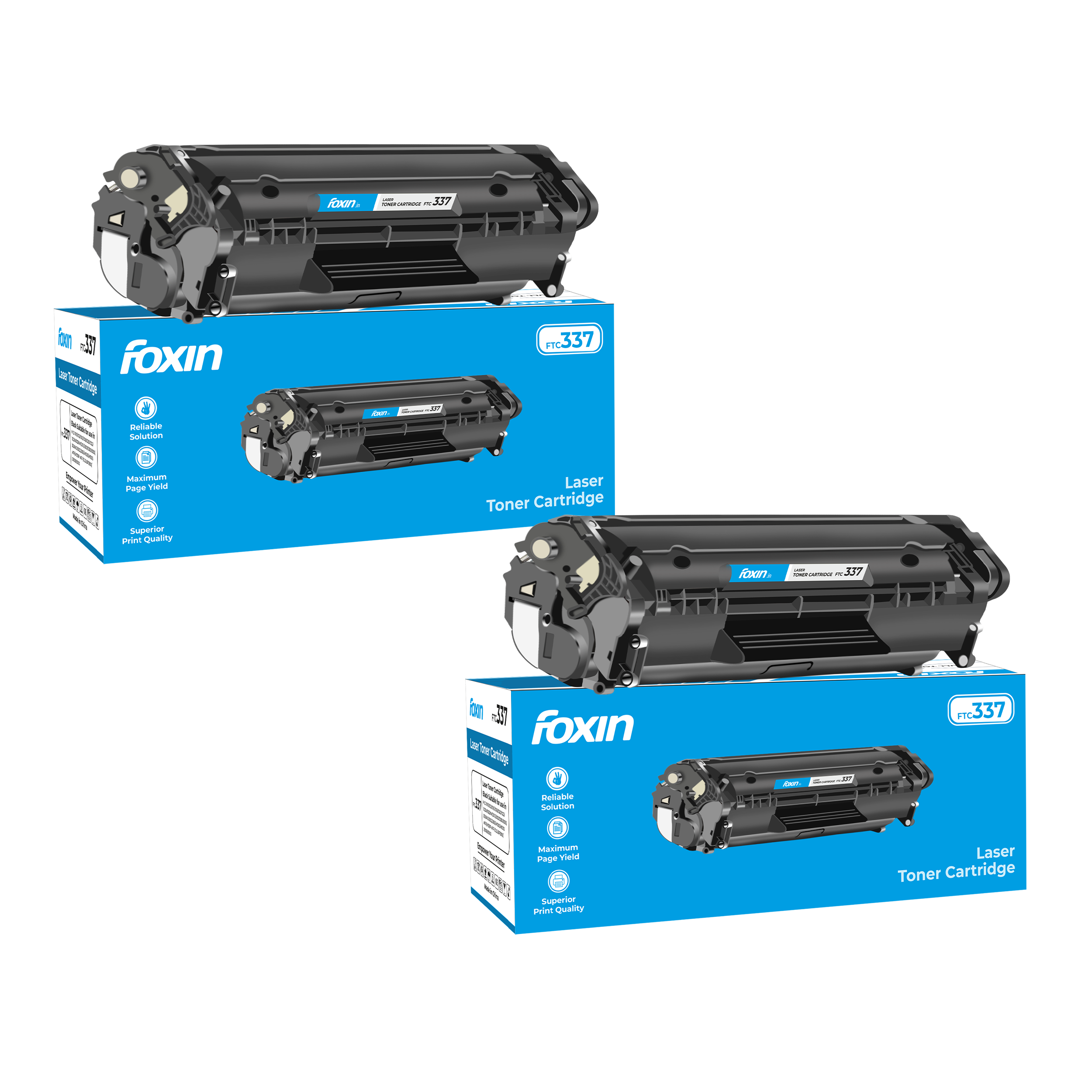 337 Toner Cartridge - Set of 2