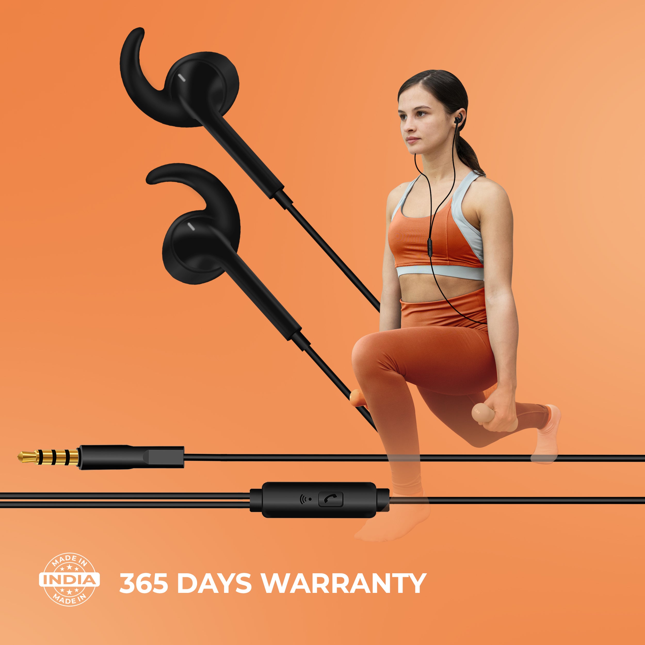 Foxin BASS PRO B3 Wired Earphone