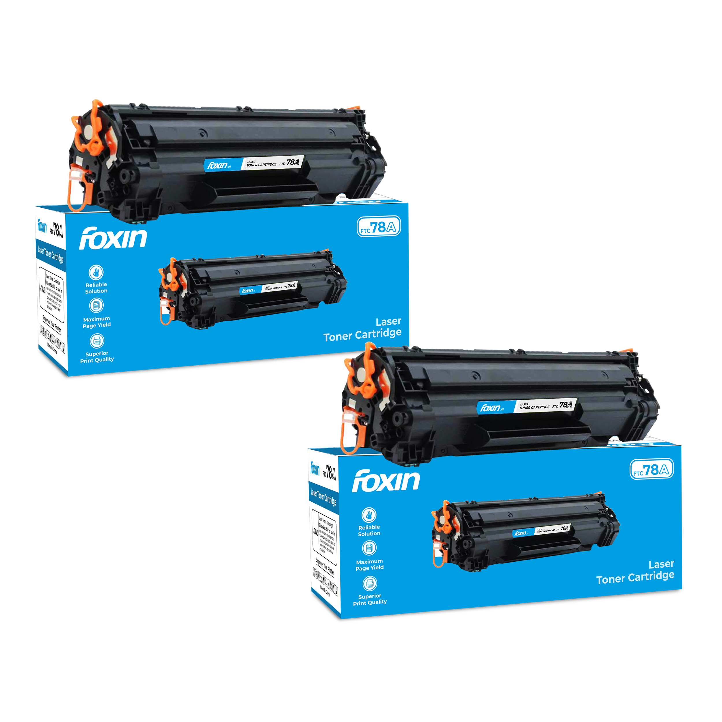 FTC 78A Toner Cartridge - Set of 2