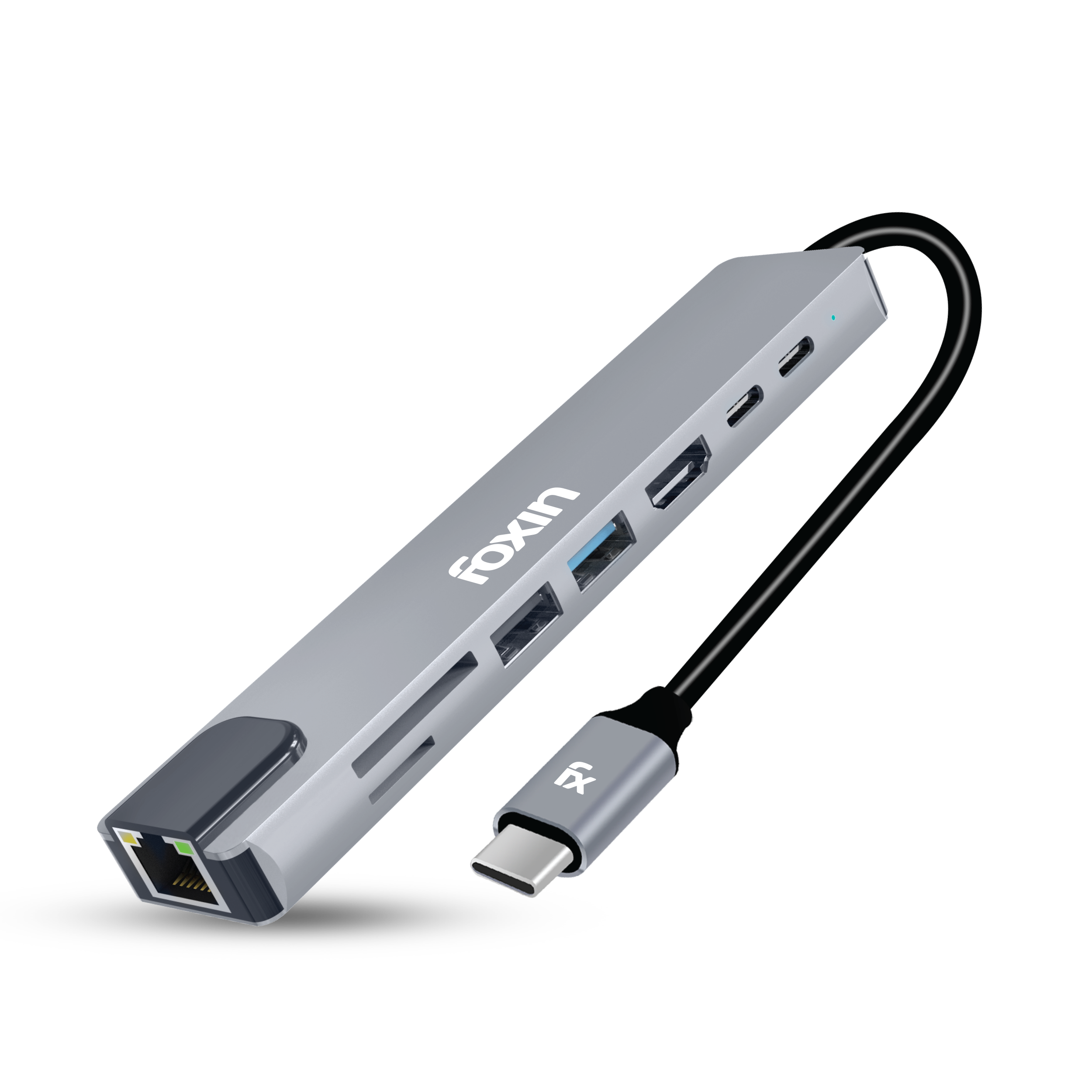 C-HUB 8 - 8-IN-1 Type C Hub