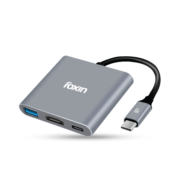 C-HUB 3 - 3-IN-1 Type C Hub