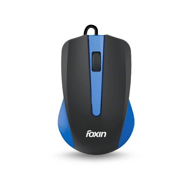 GLANCE Blue - Wired Mouse